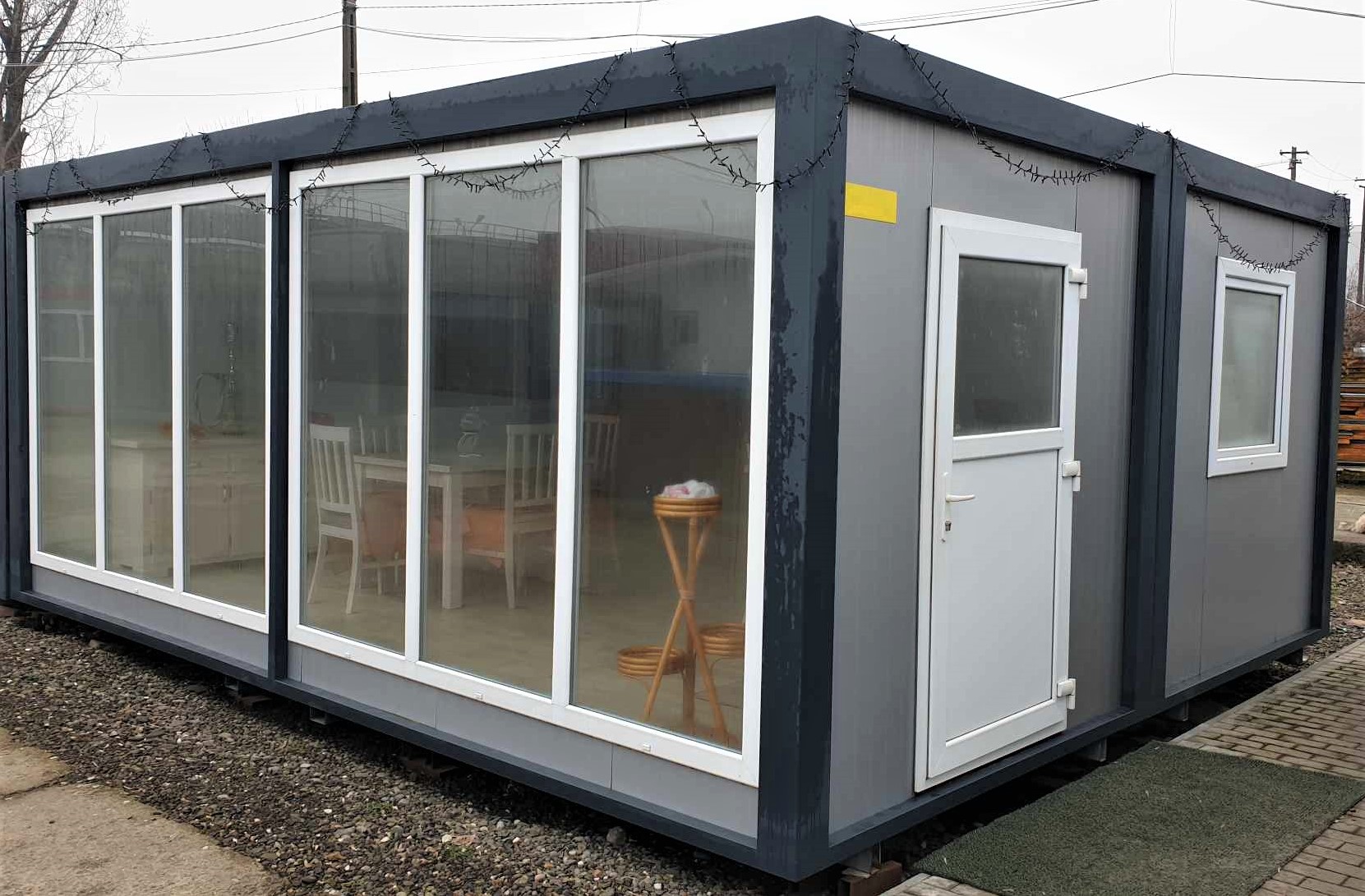 container dublu,birou